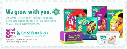 Pampers stages advertisement